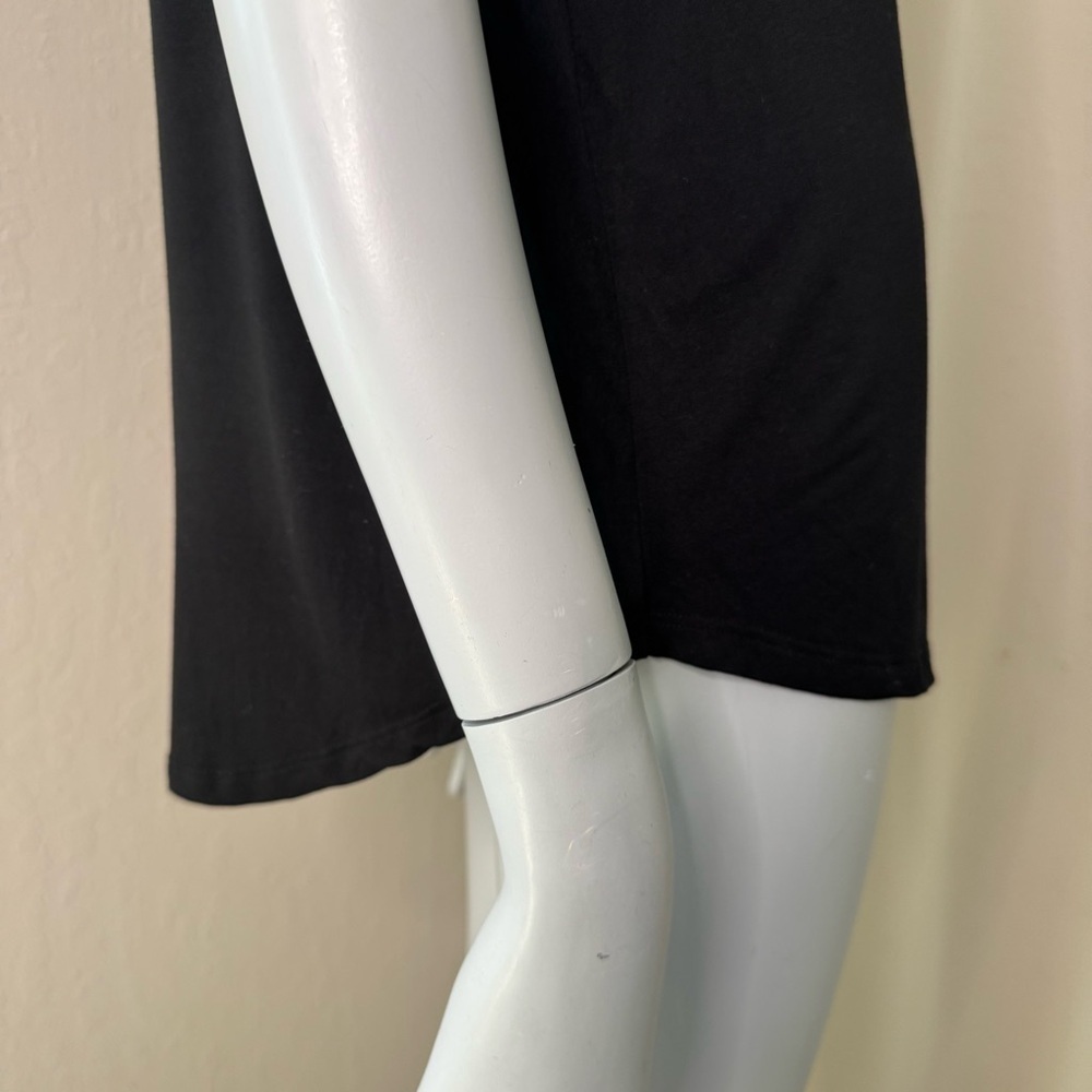 VINCE Black Jersey Tank Top Scoop Neck Modal Sleeveless Size Small - Picture 7 of 15